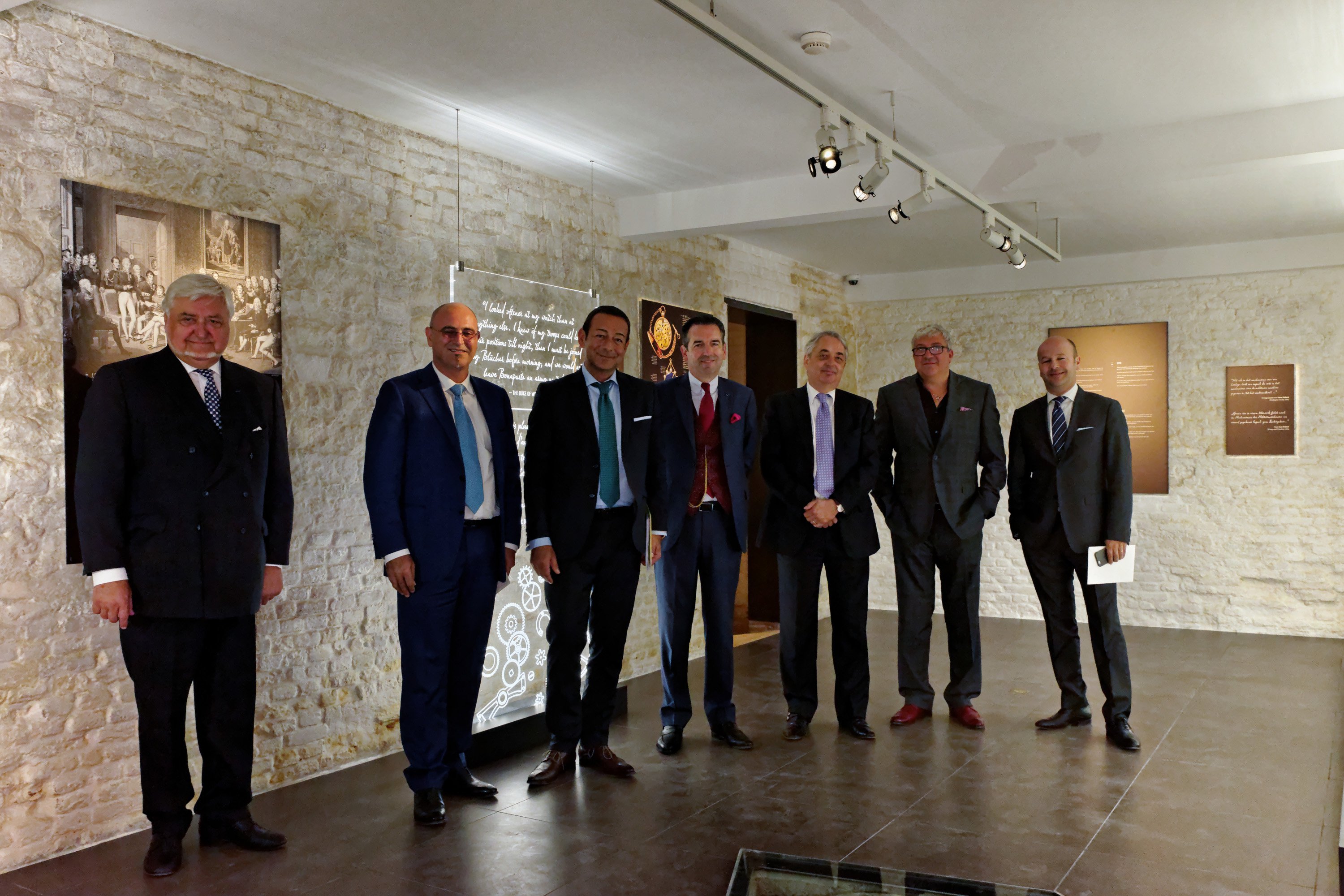 Marc A. Hayek, Breguet President & CEO and Breguet Representatives