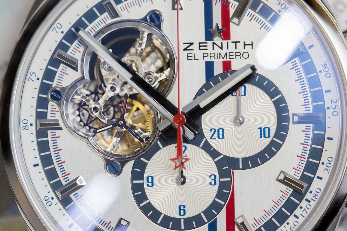 Baselworld 2015 Zenith El Primero Chronomaster 1969 Tour Auto Edition Watch open dial