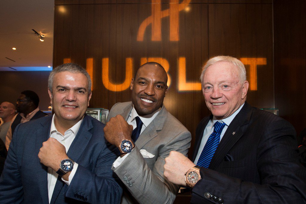 Hublot Unveils Big Bang Dallas Cowboys Timepieces With Dallas Cowboys Legend Darren Woodson