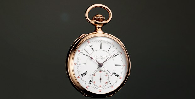 Sold in 1890. Split second chronograph pocket watch replica 