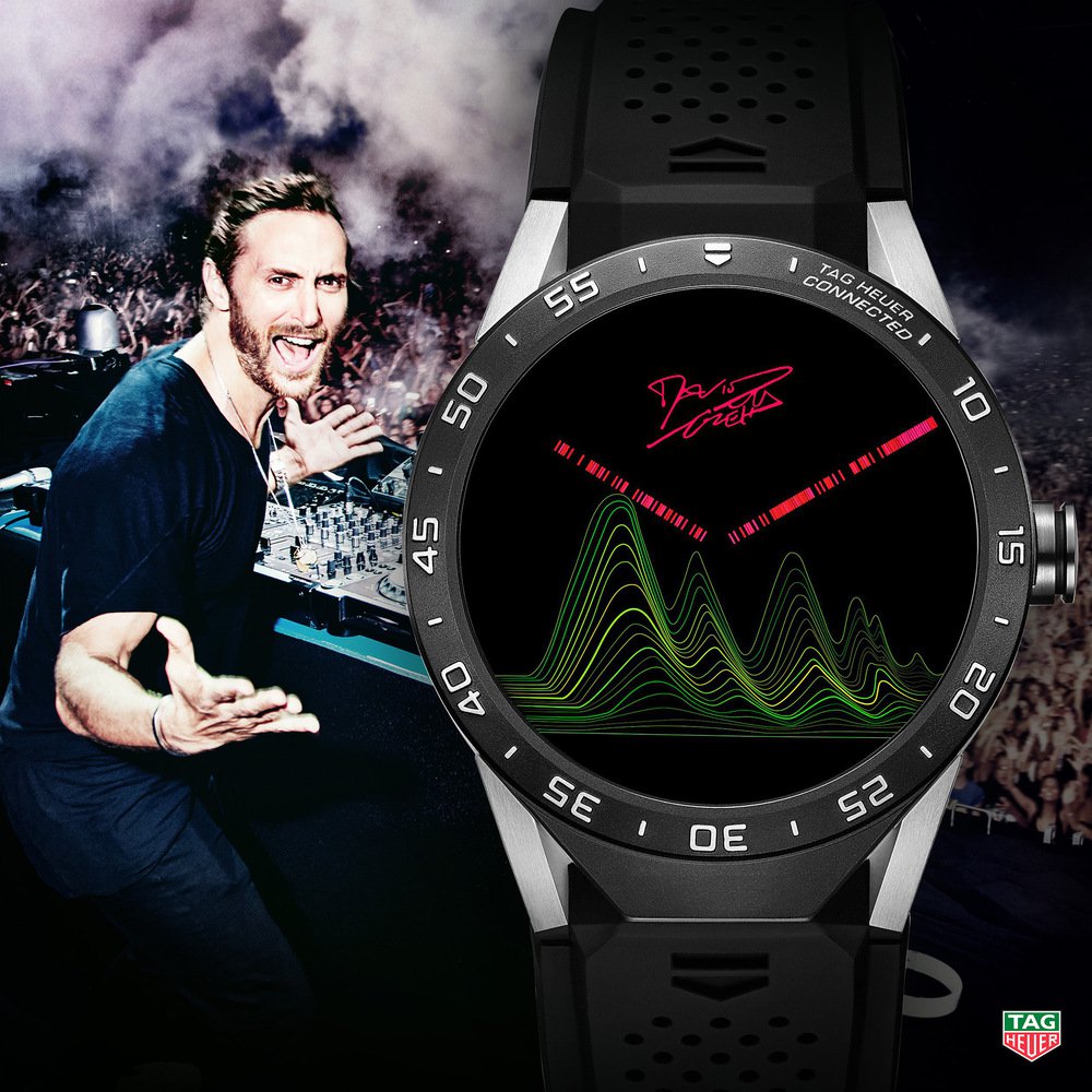 TAG Heuer Connected Watch Face David Guetta 2