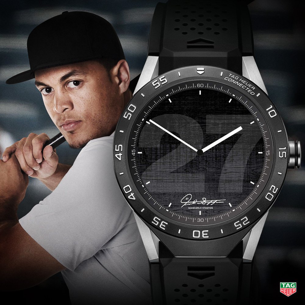 TAG Heuer Connected Watch Giancarlo Stanton 2