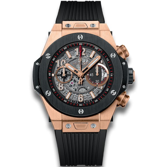 Golfer Justin Rose , gold medal winner, is a Hublot brand ambassador and wears the Big Bang Unico.