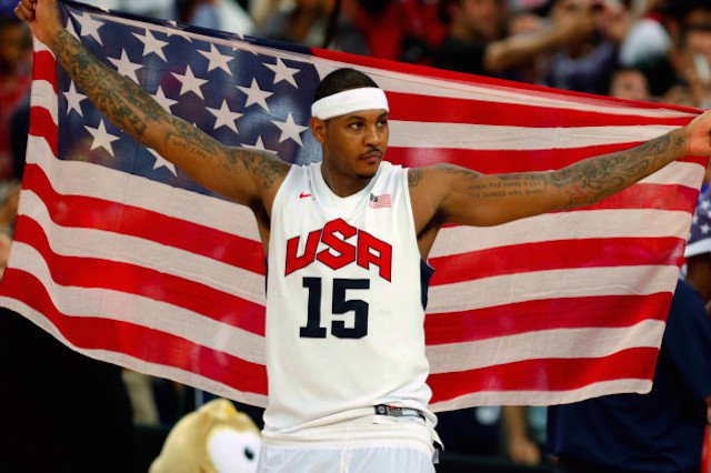 Carmelo Anthony Team USA (Photo: AP) 