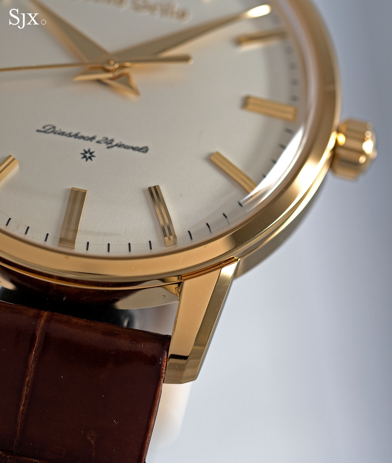 Grand Seiko remake SBGW252 gold 6