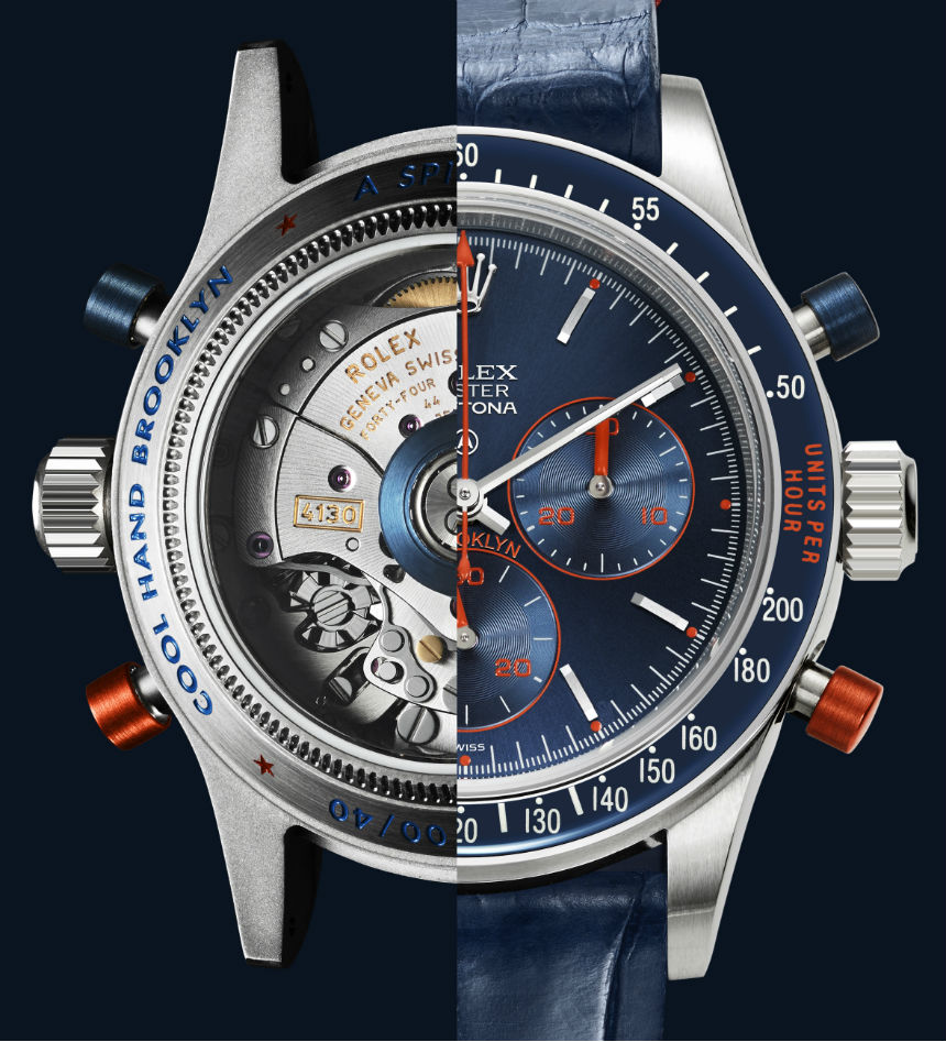 Les Artisans De Genève 'Cool Hand Brooklyn' Customized Rolex Daytona Watch Designed By Spike Lee Watch Releases 