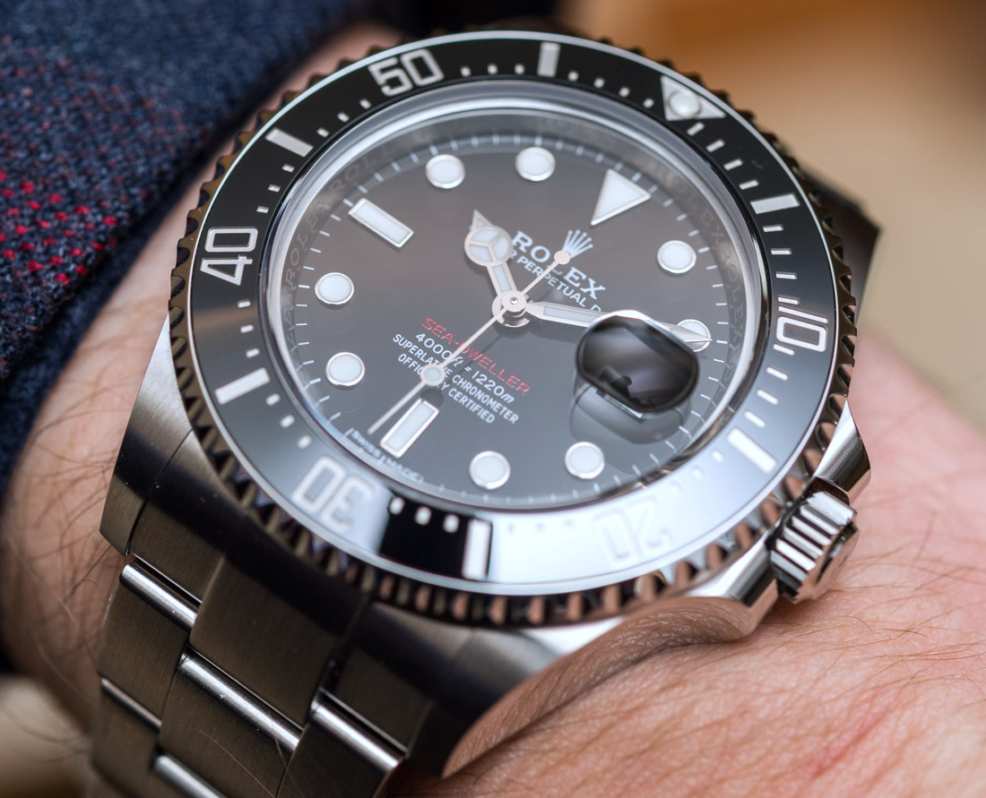 Rolex Sea-Dweller 126600 Watch Marks 50th Anniversary Of The Sea-Dweller Hands-On 