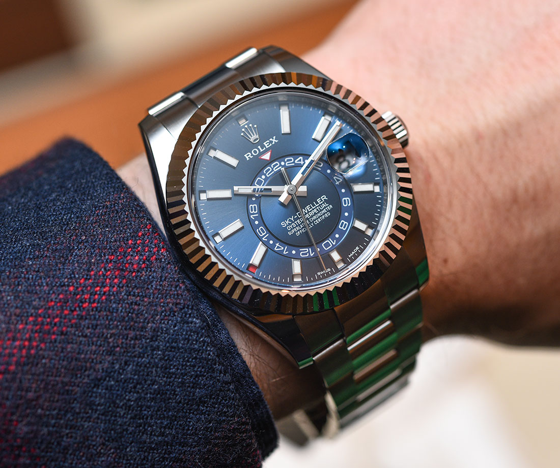 Rolex Sky-Dweller Watches In Two-Tone Steel & Gold Hands-On Hands-On 