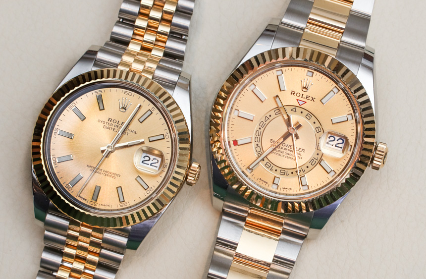 Rolex Sky-Dweller Watches In Two-Tone Steel & Gold Hands-On Hands-On 