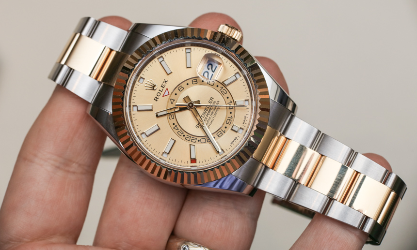 Rolex Sky-Dweller Watches In Two-Tone Steel & Gold Hands-On Hands-On 