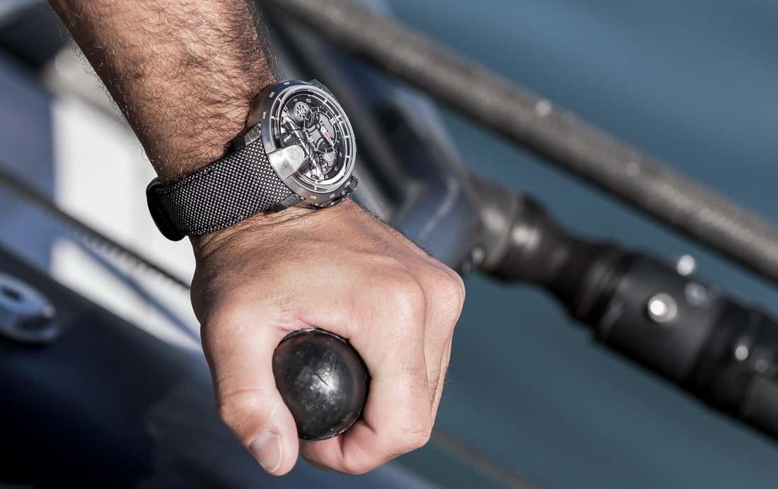 HYT H1 Alinghi Watch Hands-On At The Extreme Sailing Series Hands-On 