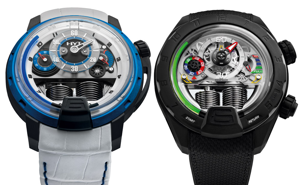 HYT H1 Antoine Griezmann & H4 Panis-Barthez Compétition Watches Watch Releases 