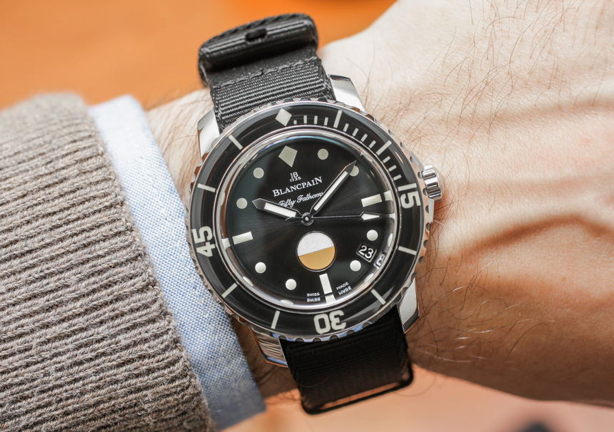 Blancpain Tribute To Fifty Fathoms Mil-Spec Watch Hands-On Hands-On 