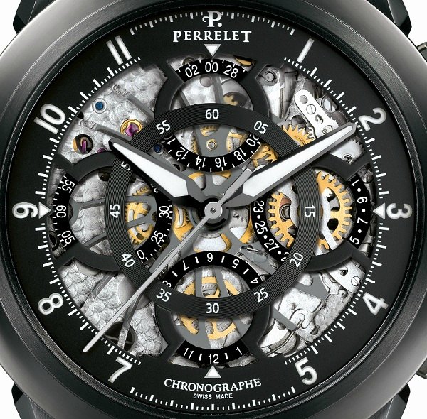 Perrelet Skeleton Chronograph Watch Watch Releases 