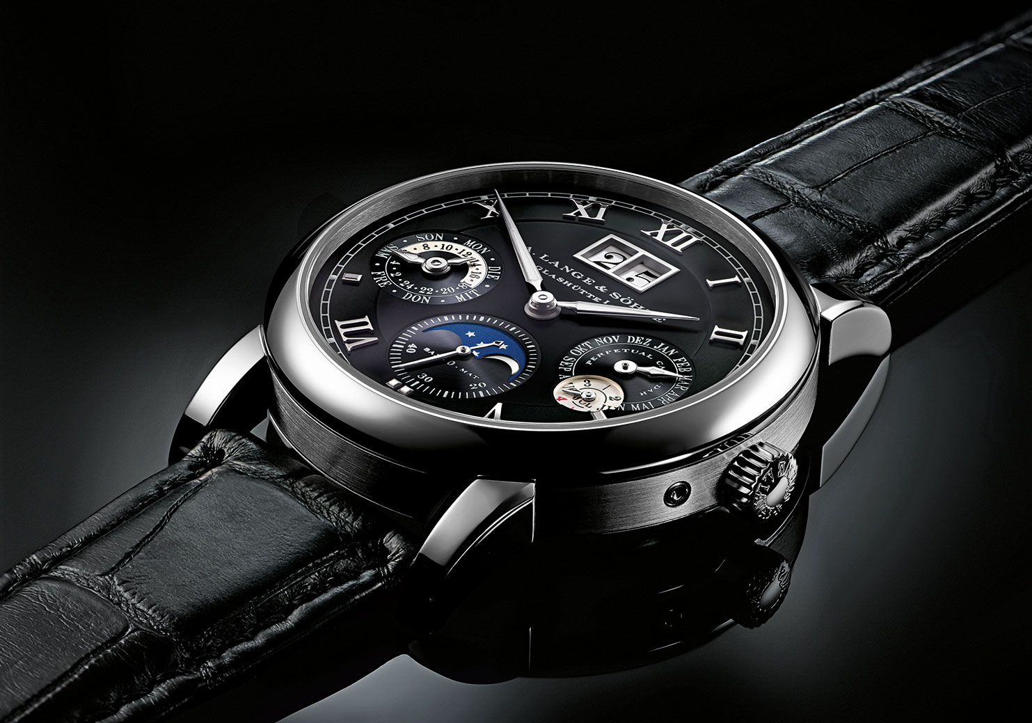 Luxury watch. Lange Sohne часы. Lange Sohne Datograph Perpetual Tourbillon. Премиальные наручные часы. The watch.