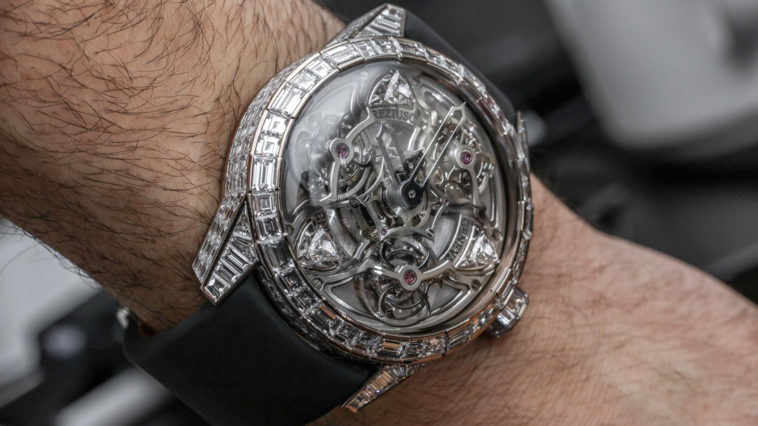 The $1,200,000 Antoine Preziuso Trillion Tourbillon Of Tourbillons 24-Carat Diamond Replica Watch